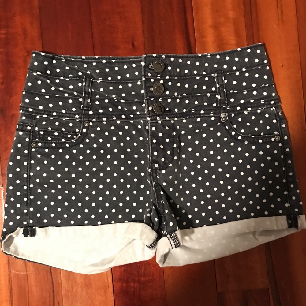 Jean shirts polka dot